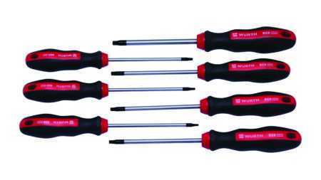 Screwdriver Set TX10-40 7PC - Red Stripe NEW